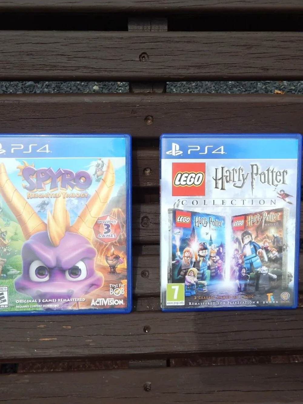 Spyro Reignited Trilogy & Harry Potter Lego Collection PS4 Video Games